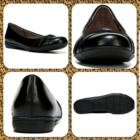 Life Stride Shoes Lifestride Womens Abigail Ballet Flat Black